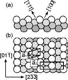 fcc(311) surface
